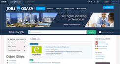 Desktop Screenshot of jobsinosaka.com